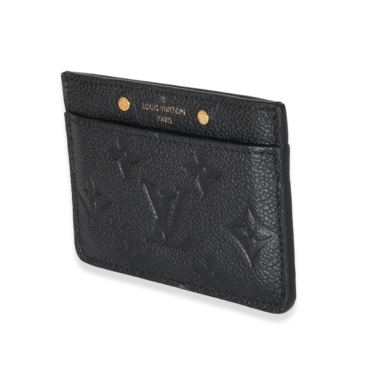 Louis Vuitton Empreinte Holder Black Wallet Case
