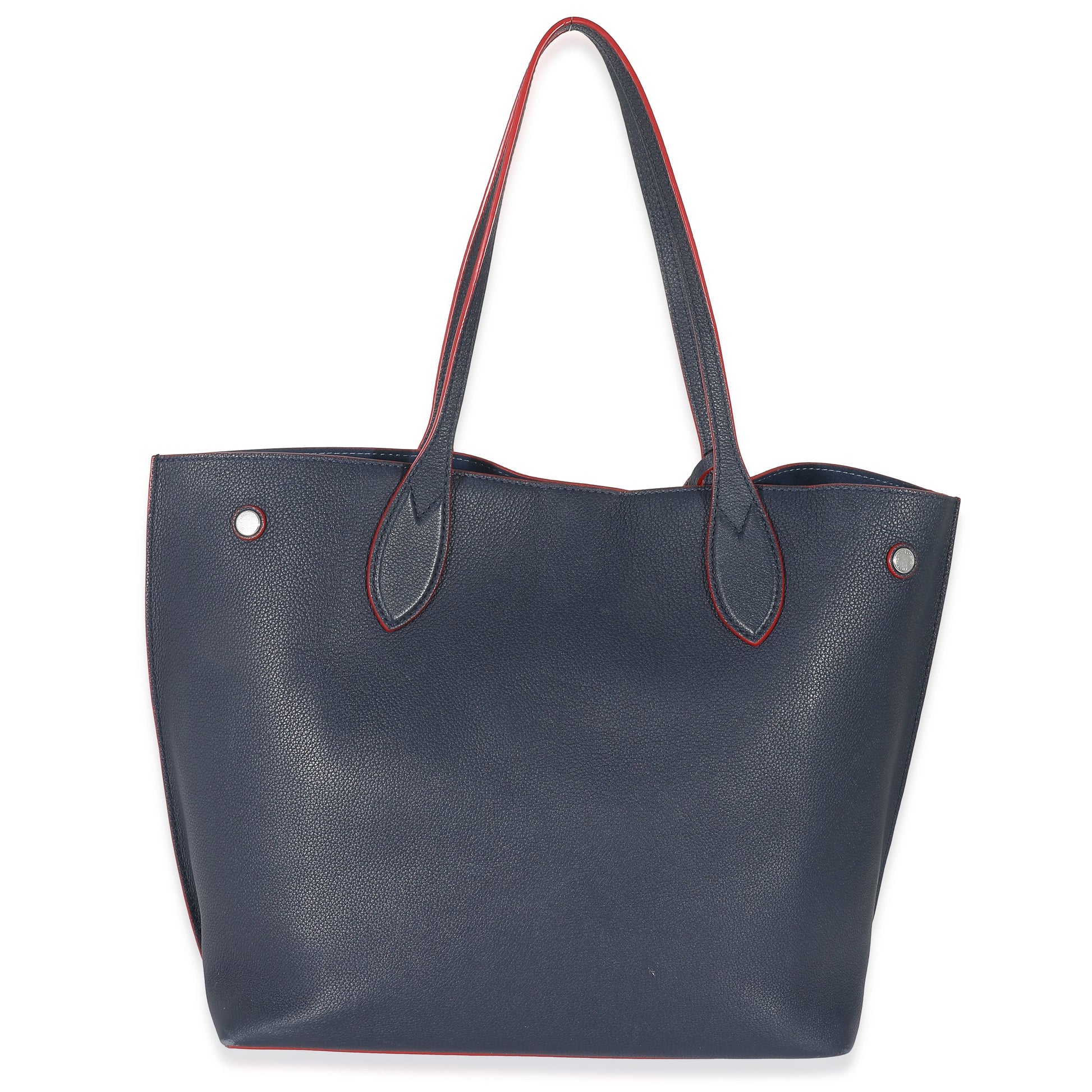 Louis Vuitton Marine Rouge Lockme Go Calfskin Tote Bag