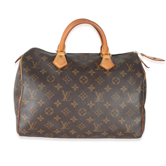 Louis Vuitton Speedy 30 Monogram Canvas Handbag 11