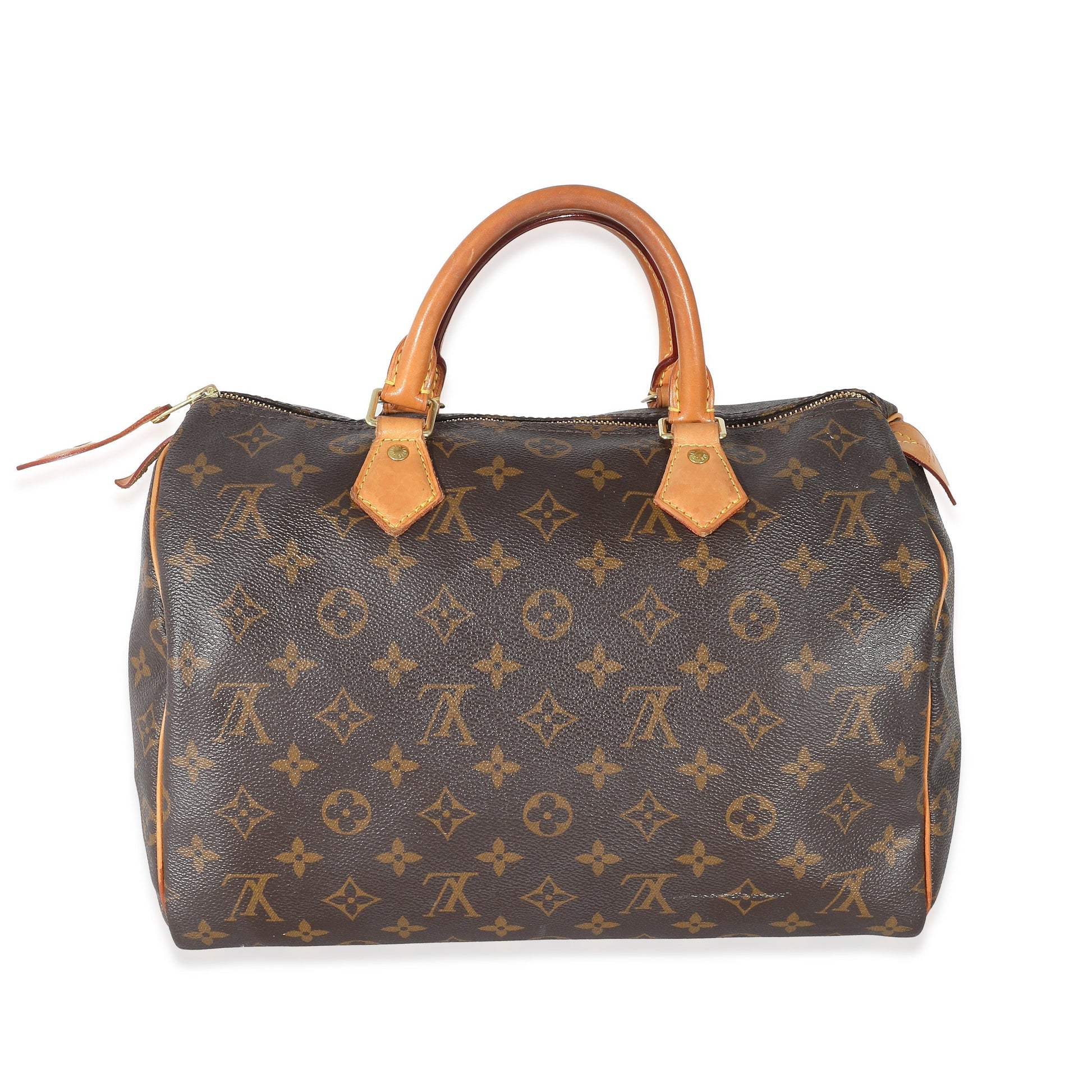 Louis Vuitton Speedy 30 Monogram Canvas Handbag 11