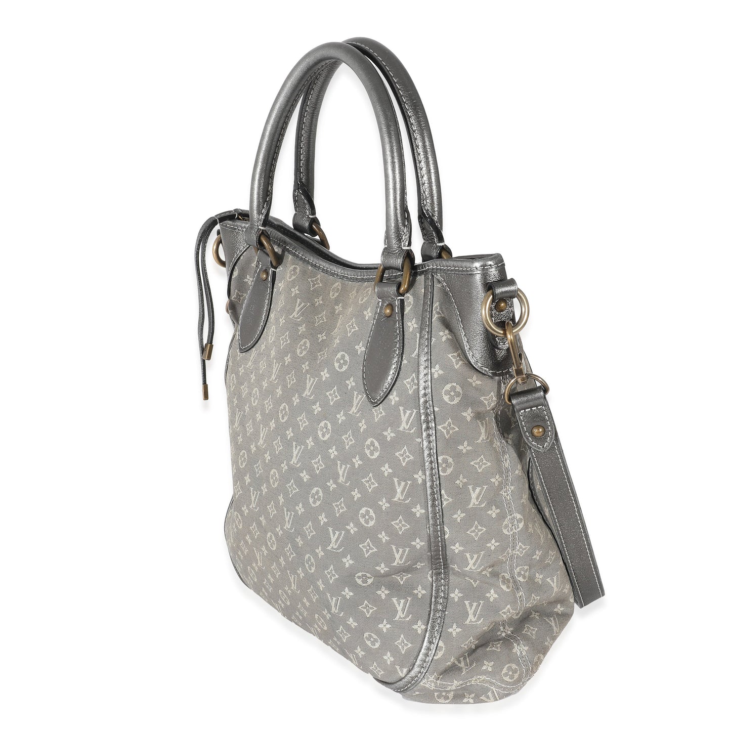 Louis Vuitton Platine Lin Besace Angele Monogram Mini Bag