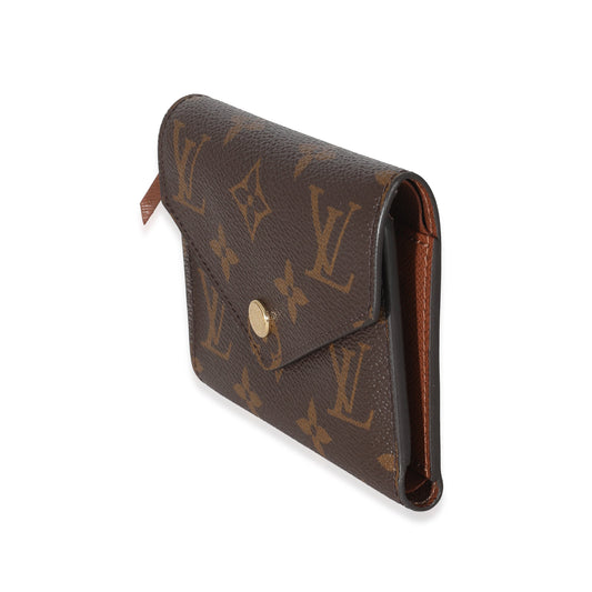 Louis Vuitton Victorine Compact Monogram Canvas Wallet Case