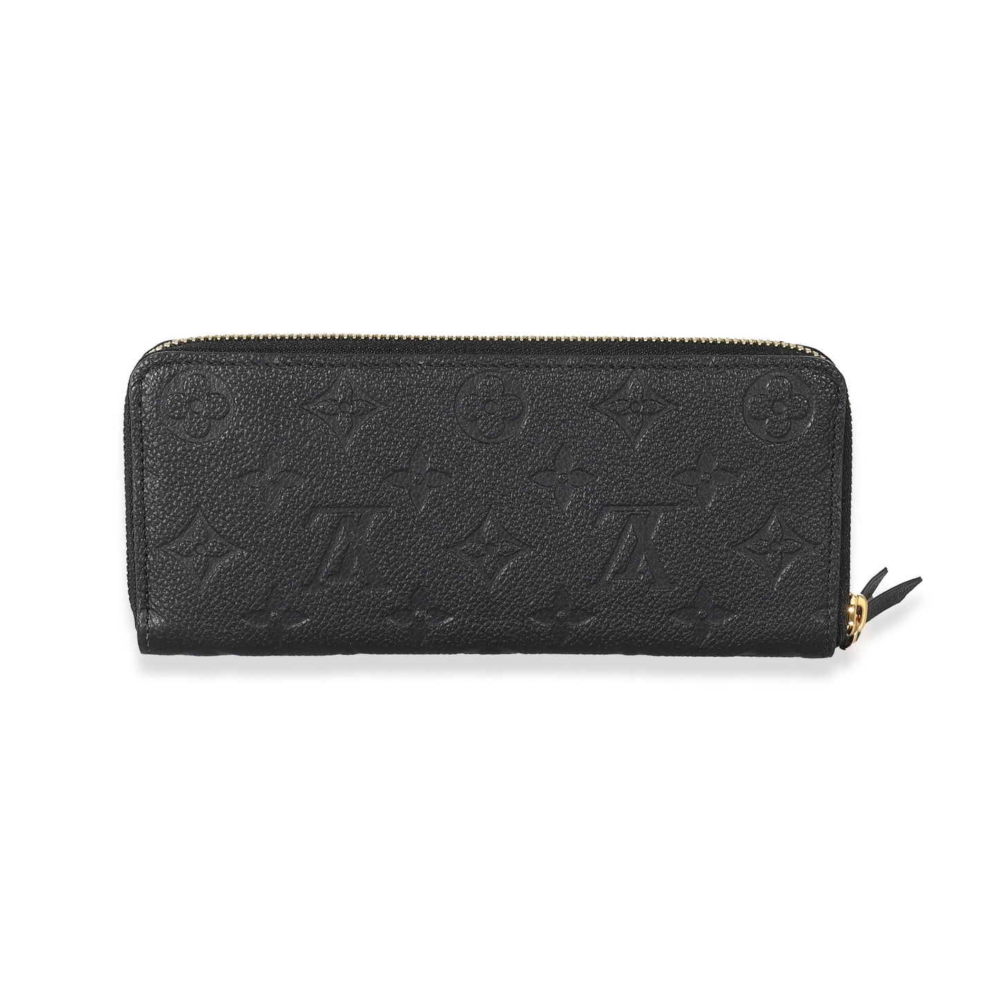 Louis Vuitton Empreinte Clemence Monogram Black Wallet Case