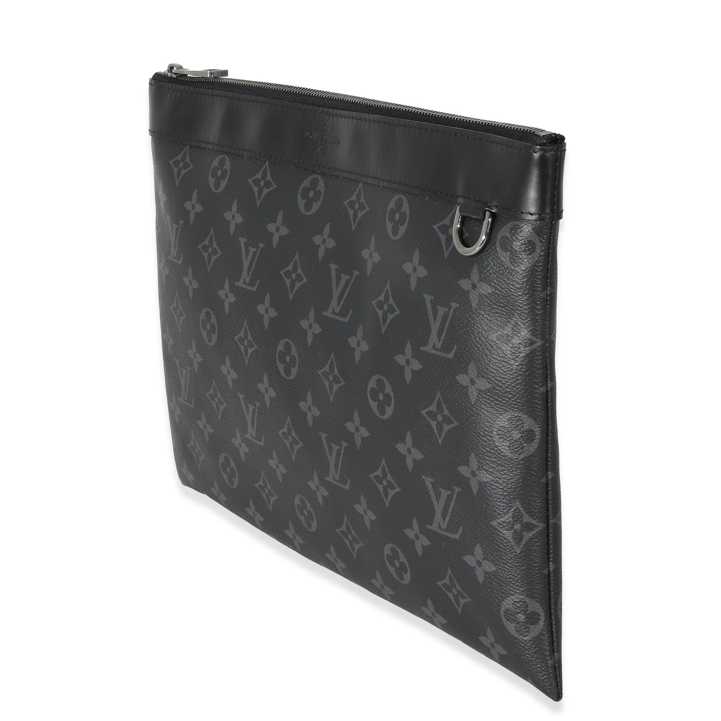Louis Vuitton Eclipse Discovery Pochette GM Monogram Canvas Clutch Bag