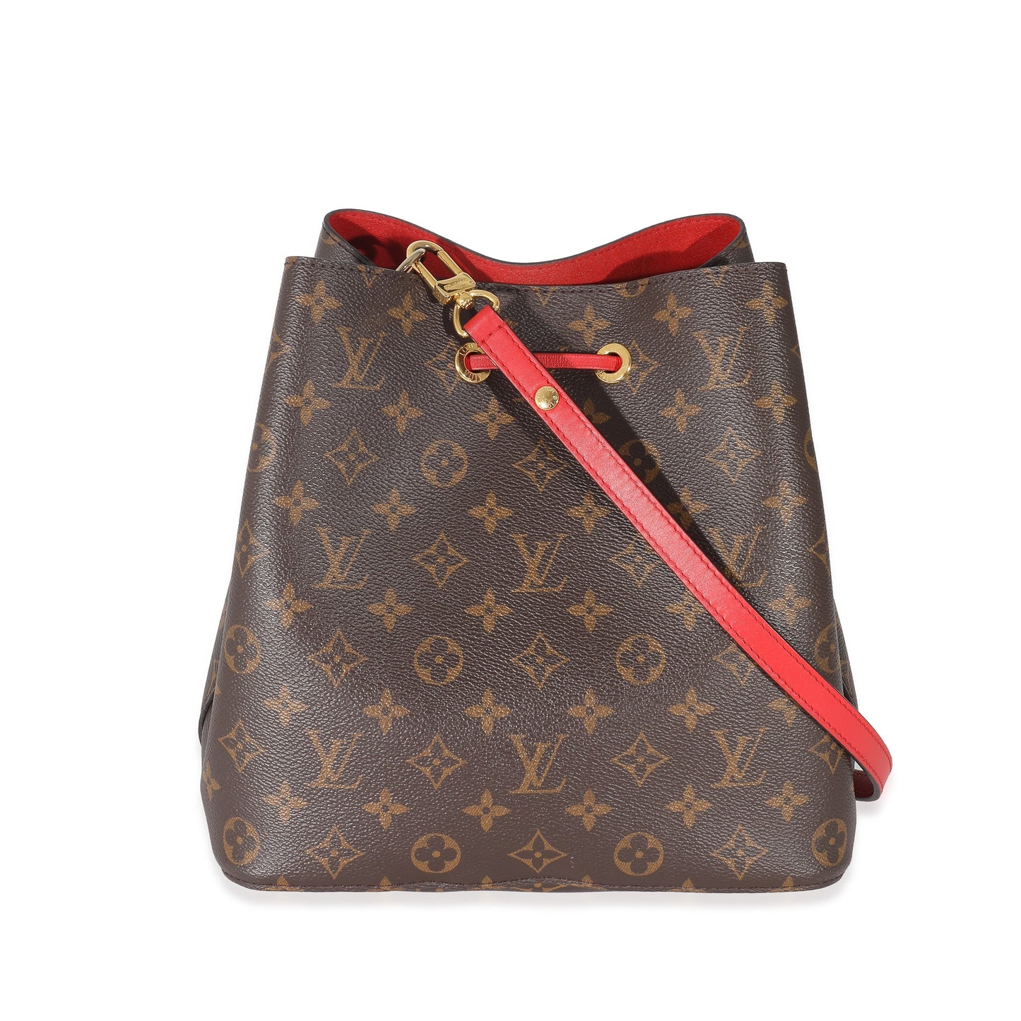 Louis Vuitton Coquelicot NéoNoé MM Monogram Canvas Handbag Neonoe Mm