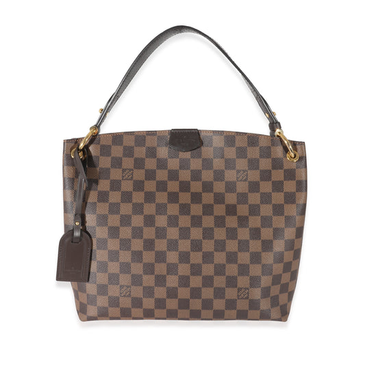 Louis Vuitton Damier Ebene Graceful PM Canvas Handbag 5