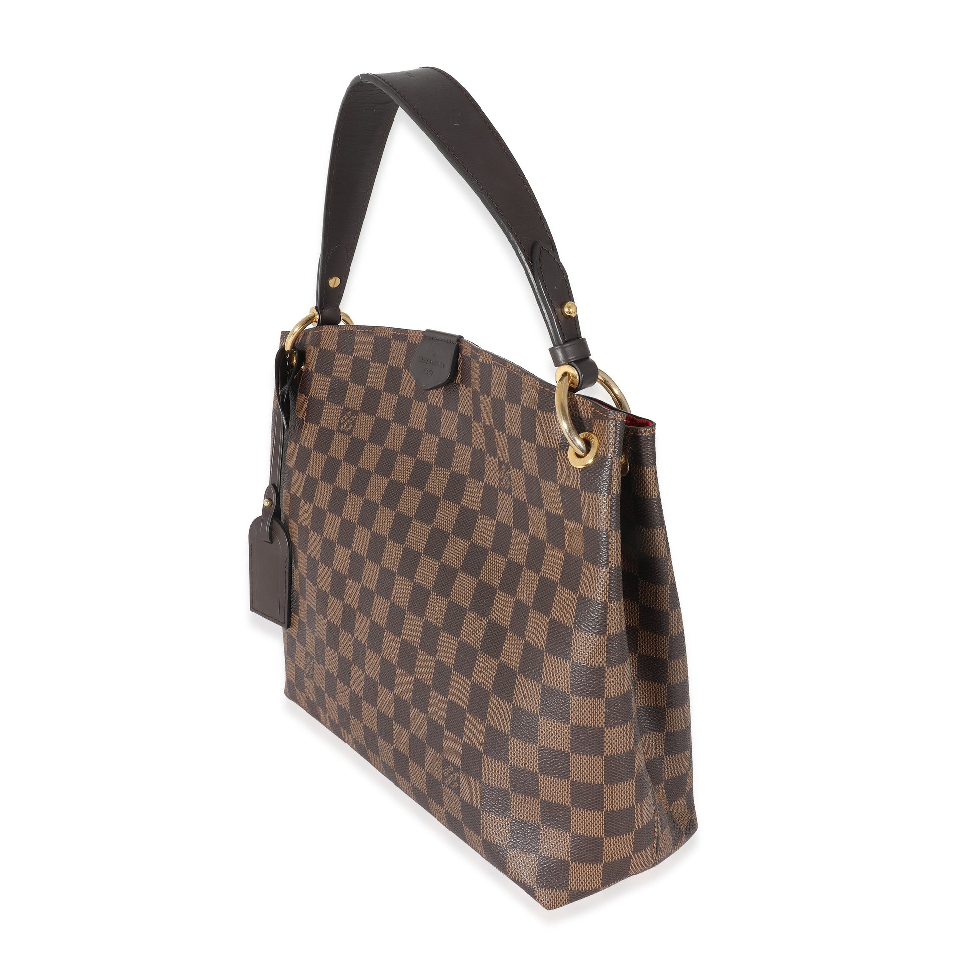 Louis Vuitton Damier Ebene Graceful PM Canvas Handbag 5