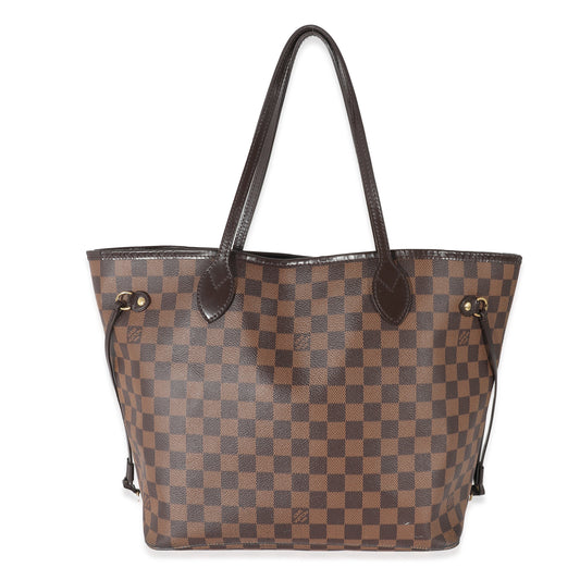Louis Vuitton Damier Ebene Neverfull MM Canvas Tote Bag 12