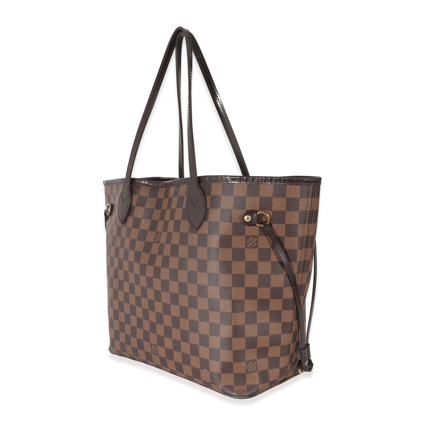 Louis Vuitton Damier Ebene Neverfull MM Canvas Tote Bag 12