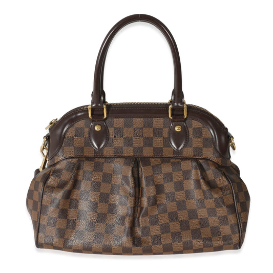 Louis Vuitton Damier Ebene Trevi PM Canvas Handbag 4