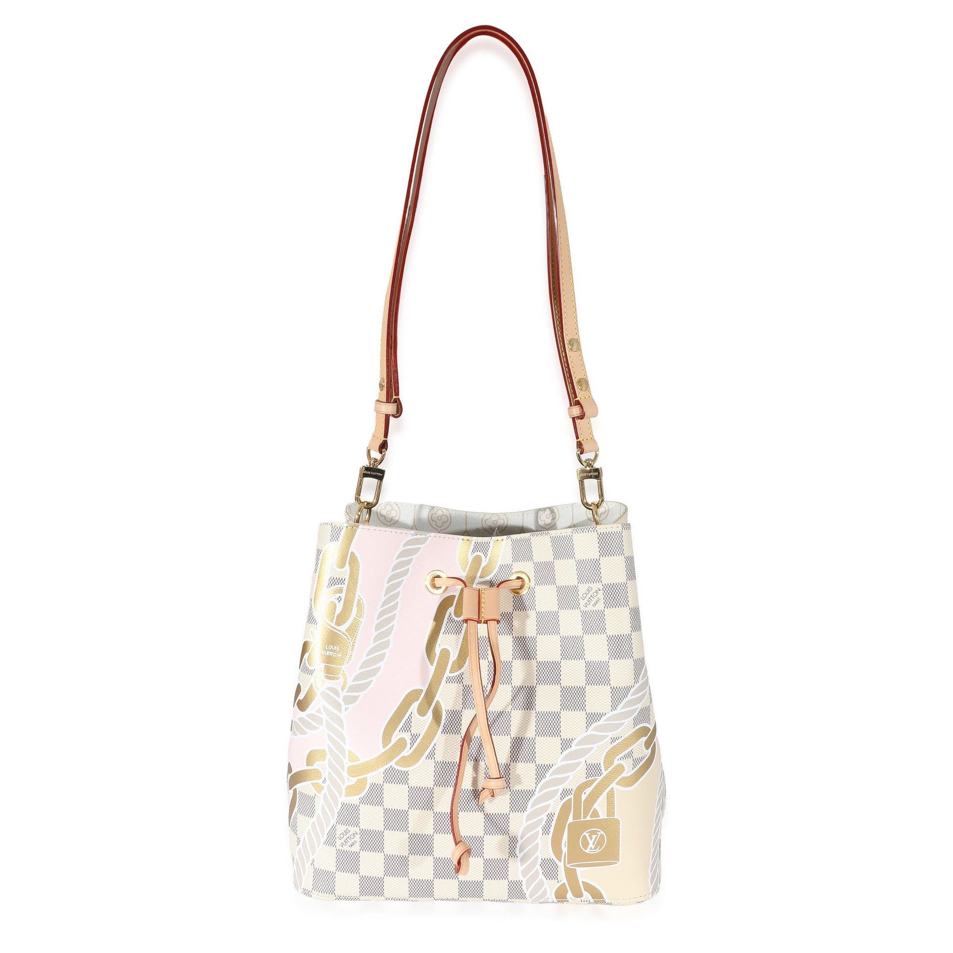 Louis Vuitton Damier Azur Nautical NéoNoé MM Canvas Handbag