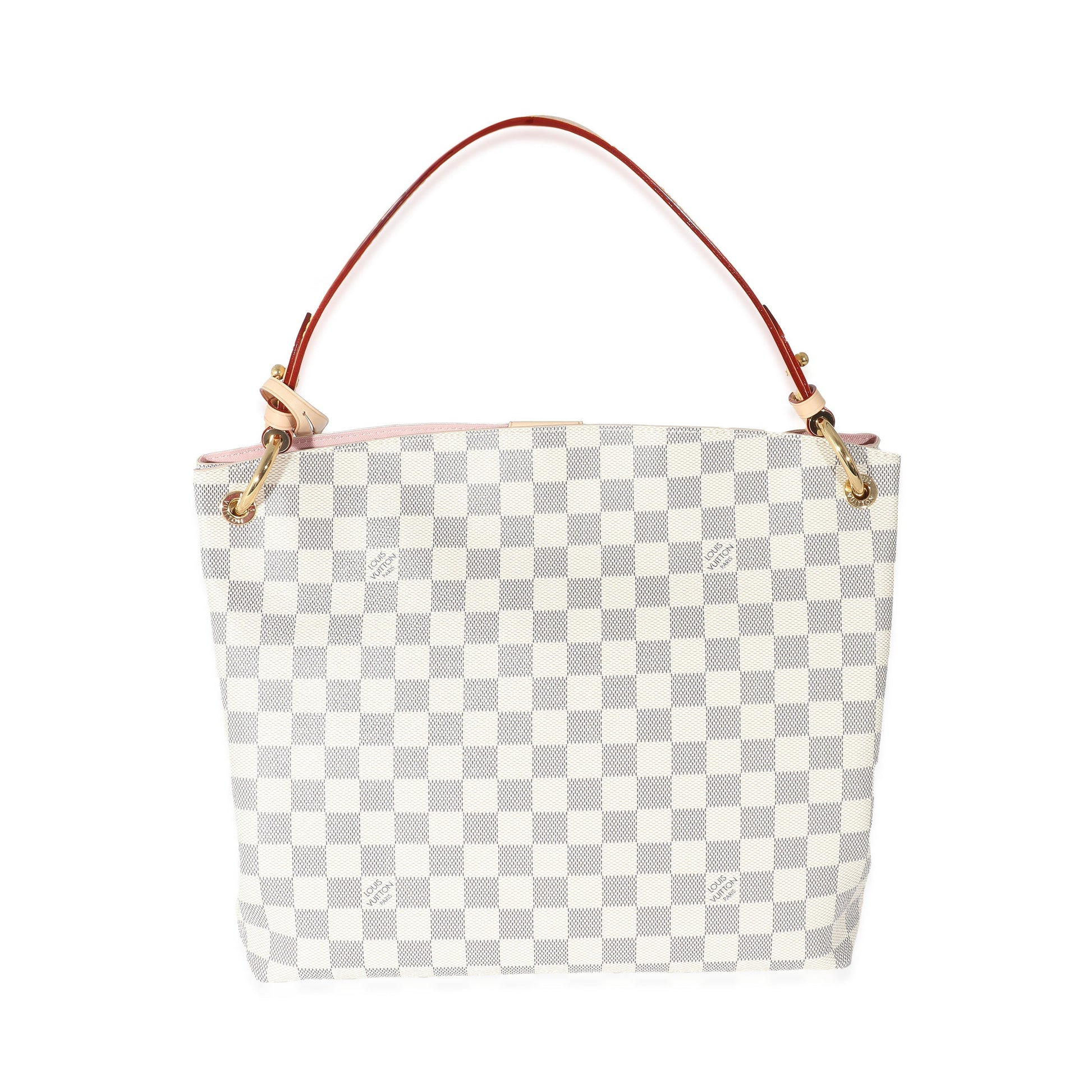 Louis Vuitton Damier Azur Graceful PM Canvas Handbag 3