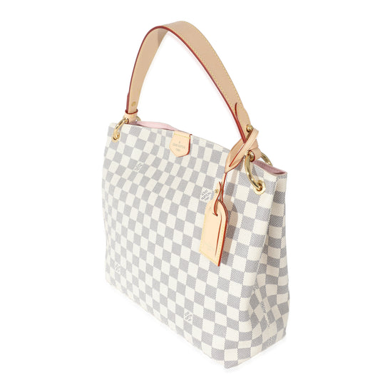 Louis Vuitton Damier Azur Graceful PM Canvas Handbag 3