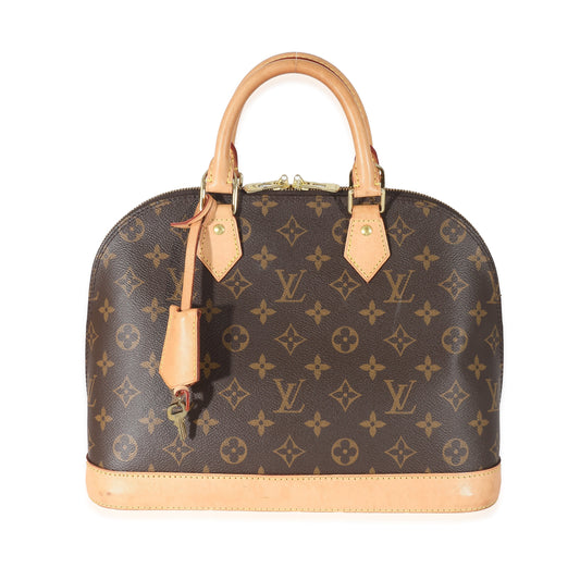 Louis Vuitton Alma PM Monogram Canvas Handbag 5