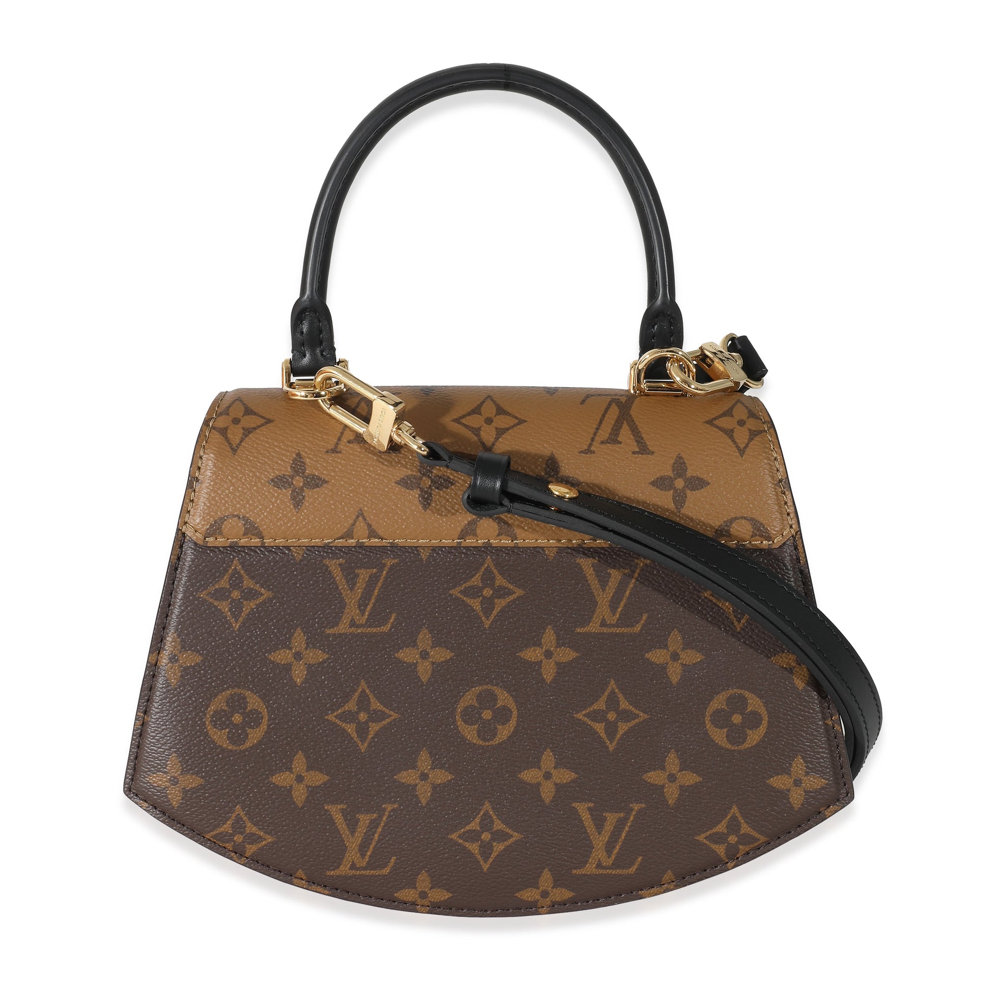 Louis Vuitton Reverse Tilsitt Monogram Canvas Handbag Canvas Tilsitt