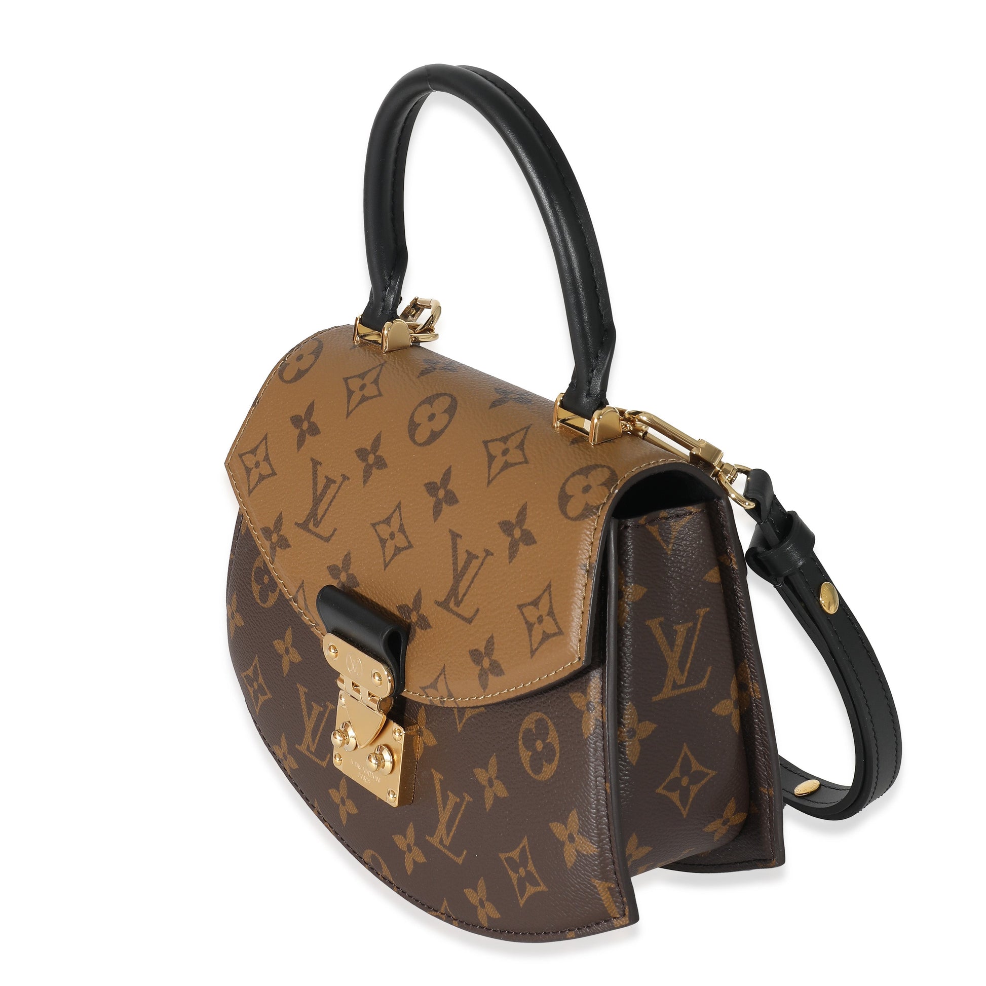 Louis Vuitton Reverse Tilsitt Monogram Canvas Handbag Canvas Tilsitt