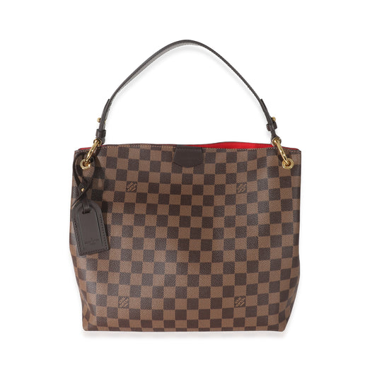 Louis Vuitton Damier Ebene Graceful PM Canvas Handbag 7