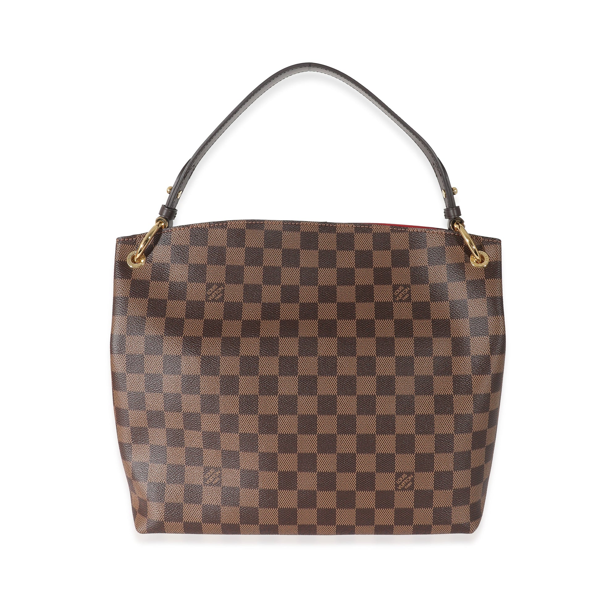 Louis Vuitton Damier Ebene Graceful PM Canvas Handbag 7