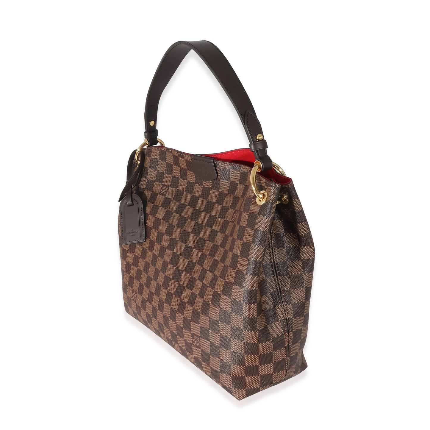 Louis Vuitton Damier Ebene Graceful PM Canvas Handbag 7