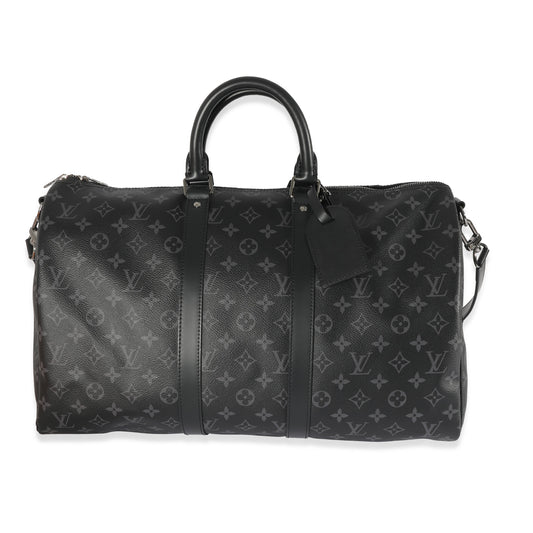 Louis Vuitton Eclipse Keepall Bandoulière 45 Monogram Canvas Handbag