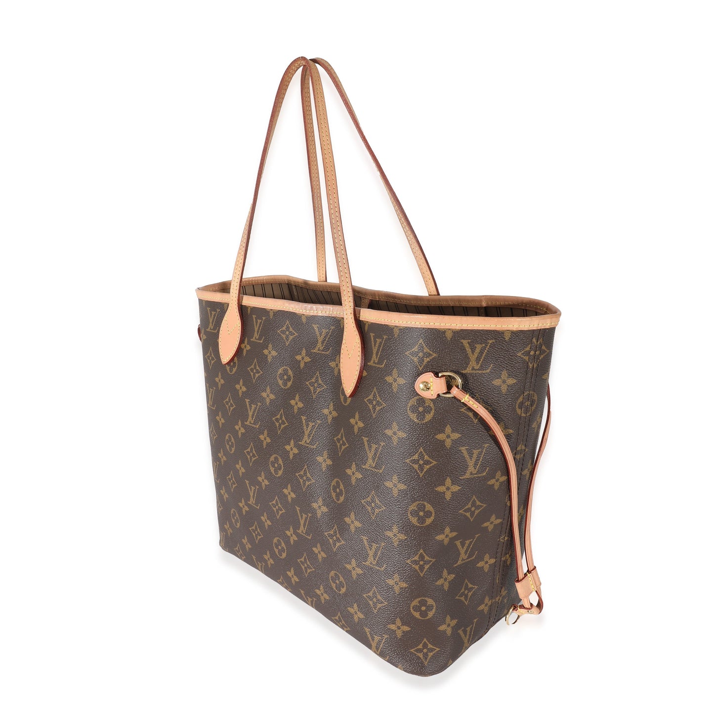 Louis Vuitton Neverfull MM Monogram Canvas Tote Bag 30
