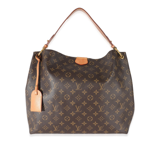 Louis Vuitton Graceful MM Monogram Canvas Handbag 7