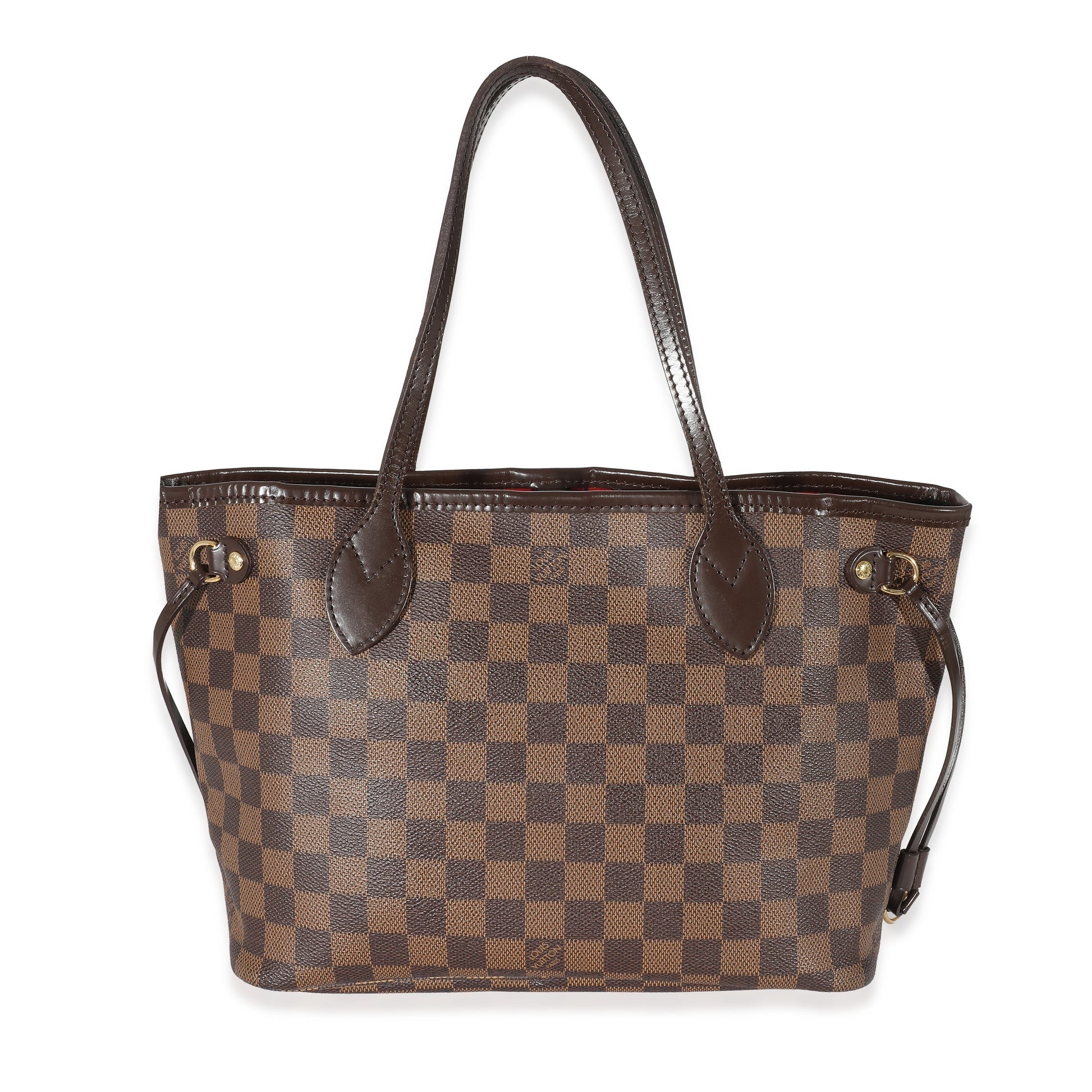 Louis Vuitton Damier Ebene Neverfull PM Canvas Tote Bag 5