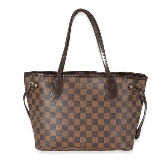 Louis Vuitton Damier Ebene Neverfull PM Canvas Tote Bag 5