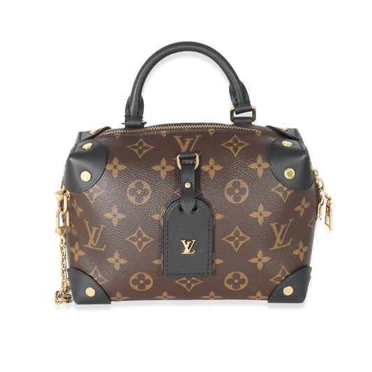 Louis Vuitton Petite Malle Souple Monogram Canvas Handbag Malle Souple