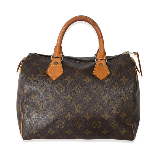 Louis Vuitton Speedy 25 Monogram Canvas Handbag 5