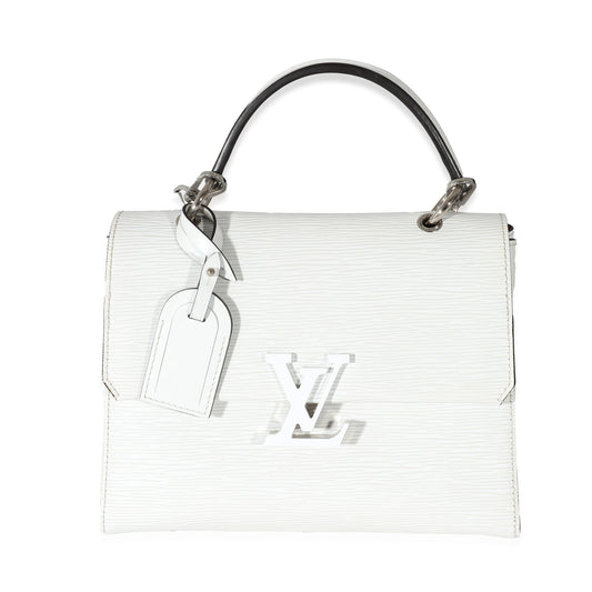Louis Vuitton Epi Grenelle PM White Handbag