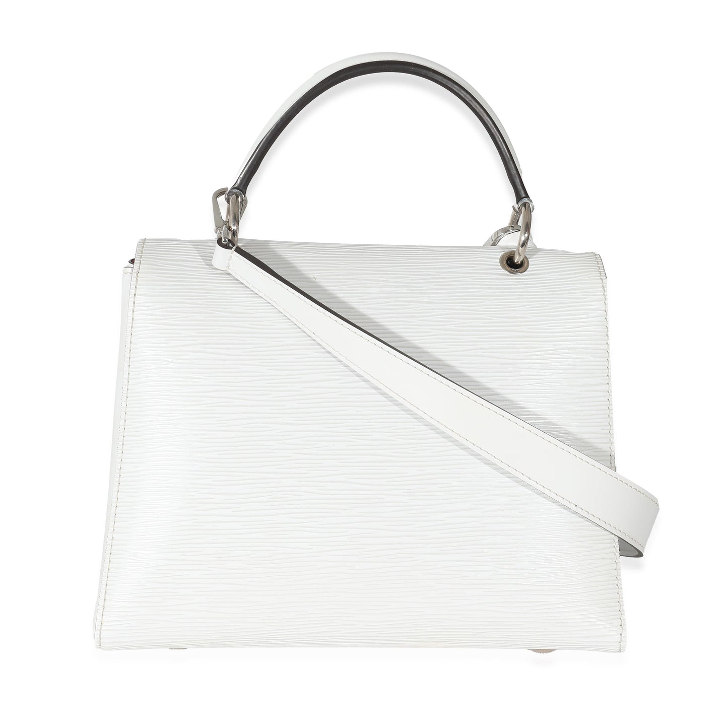 Louis Vuitton Epi Grenelle PM White Handbag