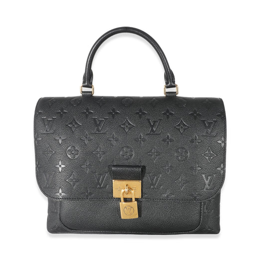 Louis Vuitton Empreinte Marignan Monogram Leather Black Handbag