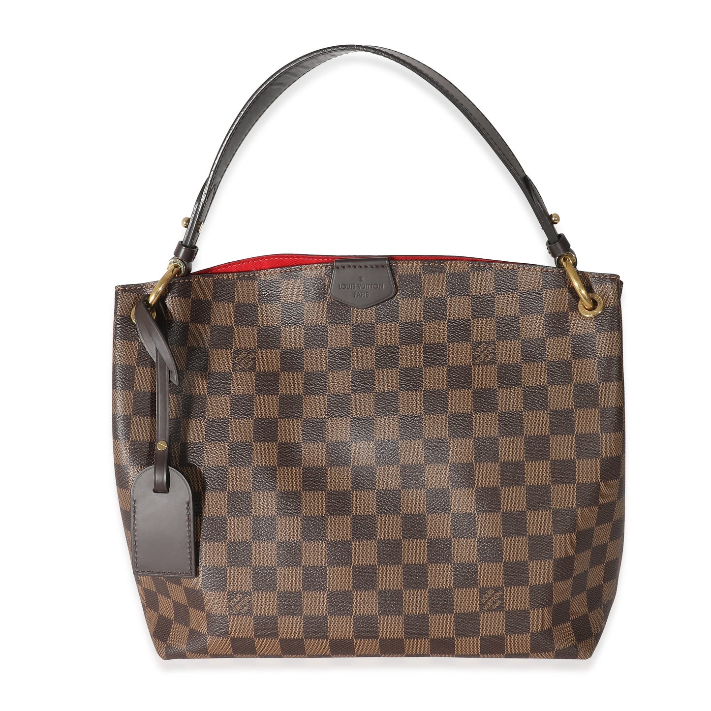 Louis Vuitton Damier Ebene Graceful PM Canvas Handbag 6