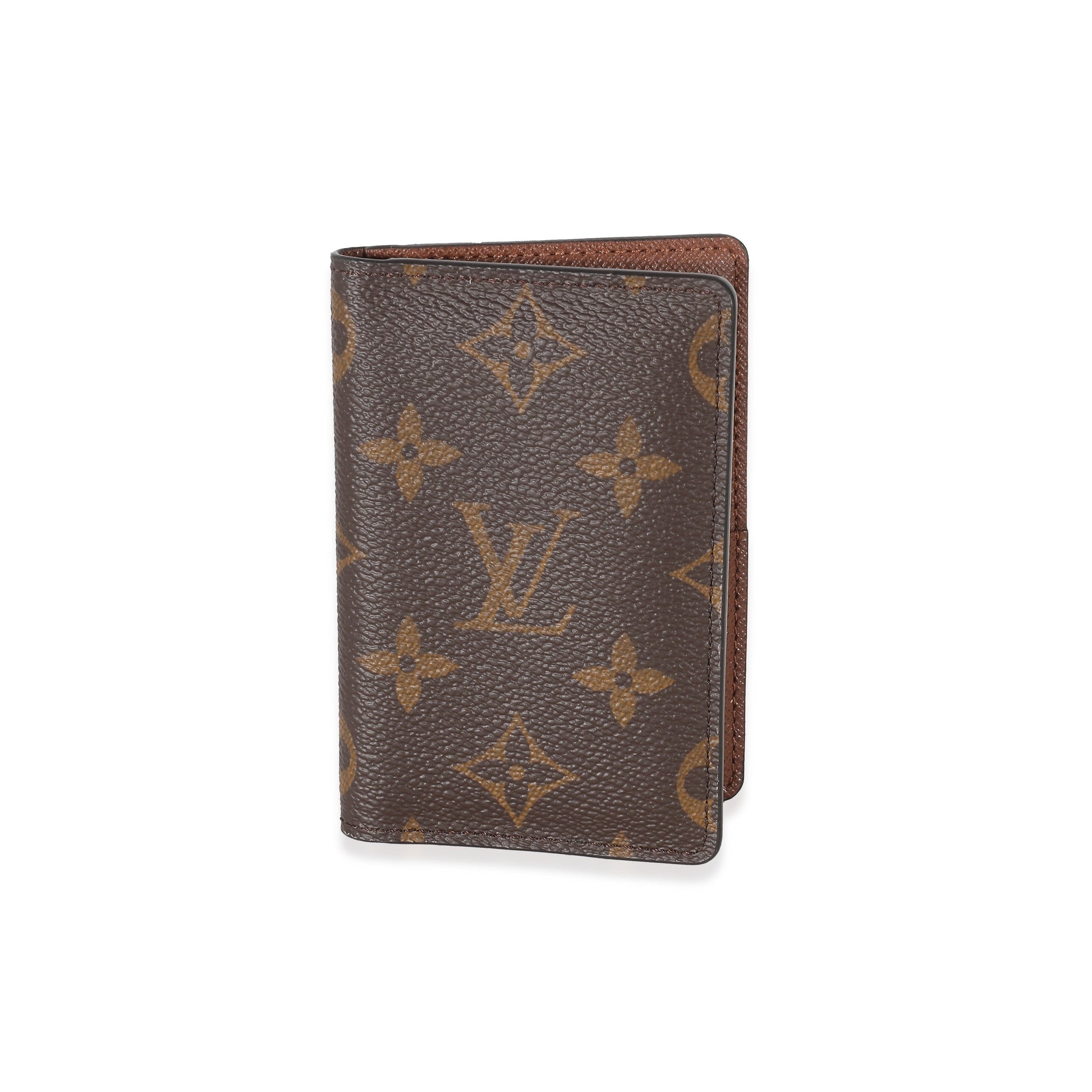 Louis Vuitton Pocket Organizer Monogram Canvas Handbag Pocket Organizer