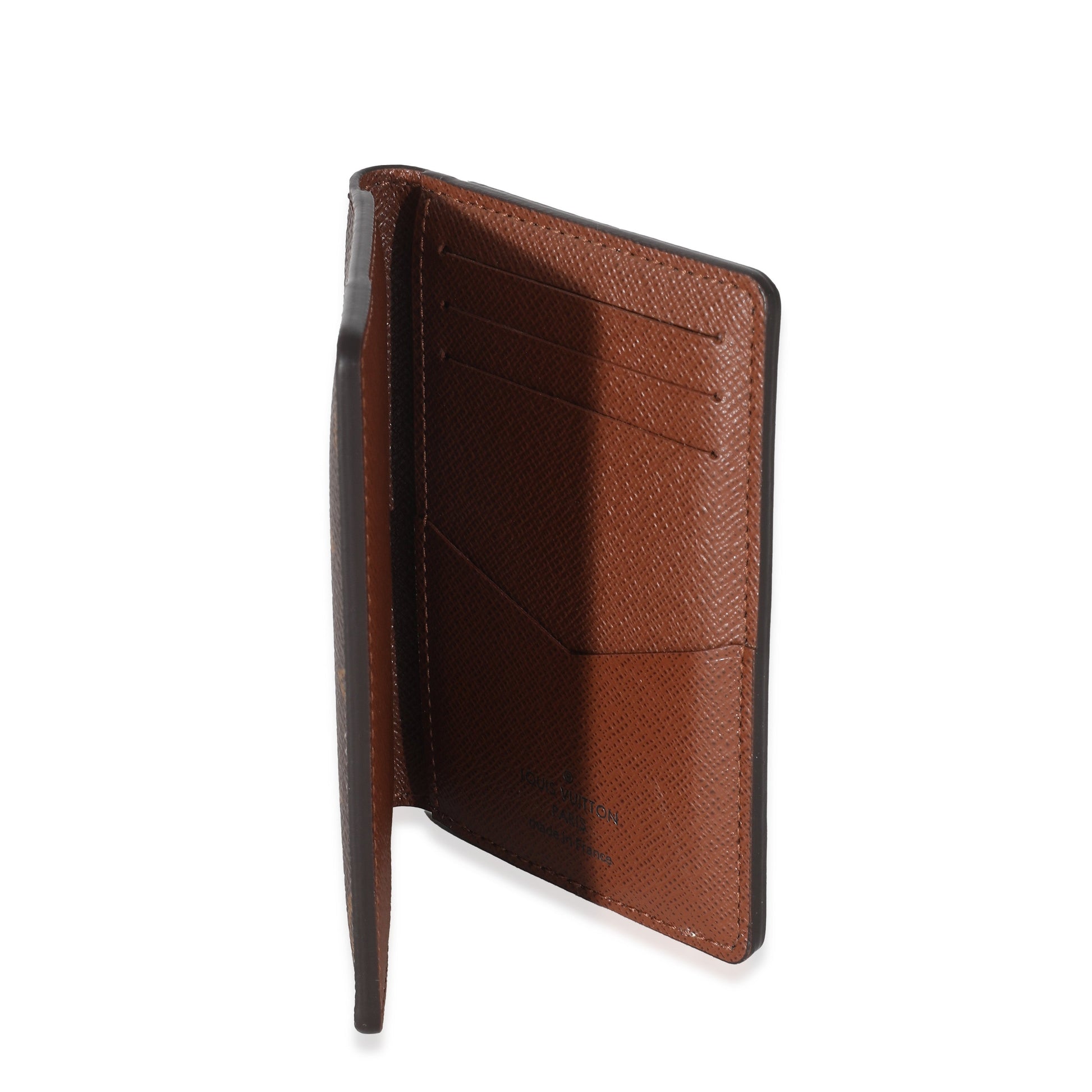 Louis Vuitton Pocket Organizer Monogram Canvas Handbag Pocket Organizer