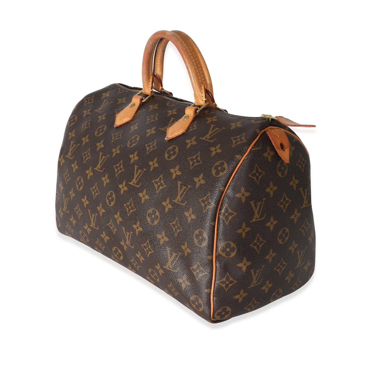 Louis Vuitton Speedy 35 Monogram Canvas Handbag 7