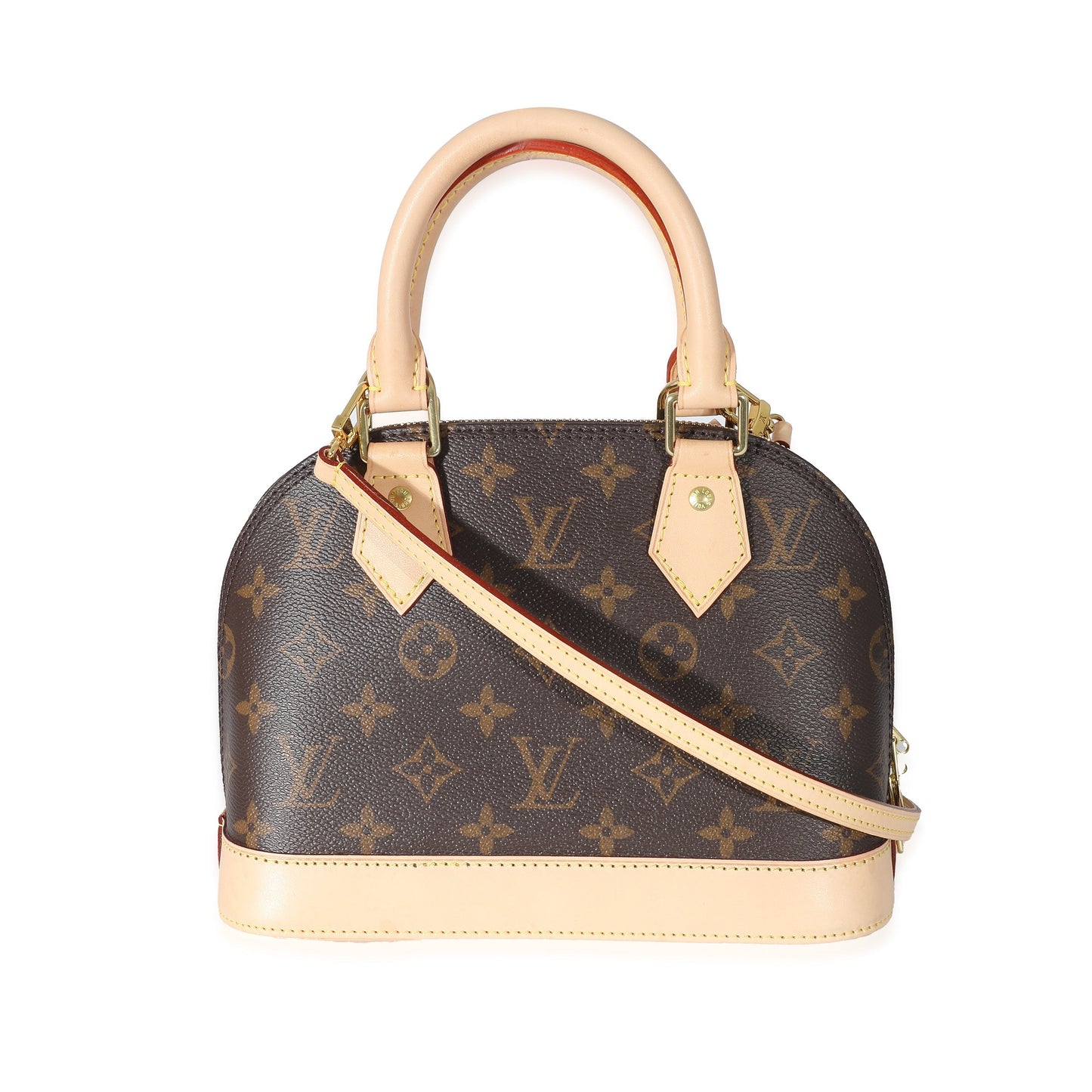 Louis Vuitton Alma BB Monogram Canvas Handbag 6