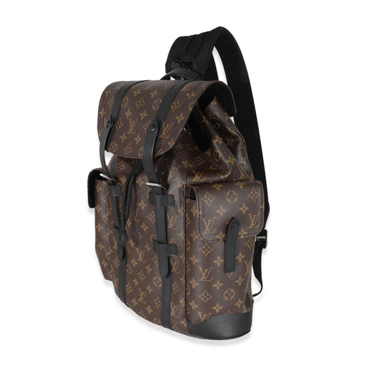 Louis Vuitton Macassar Christopher Backpack PM Monogram