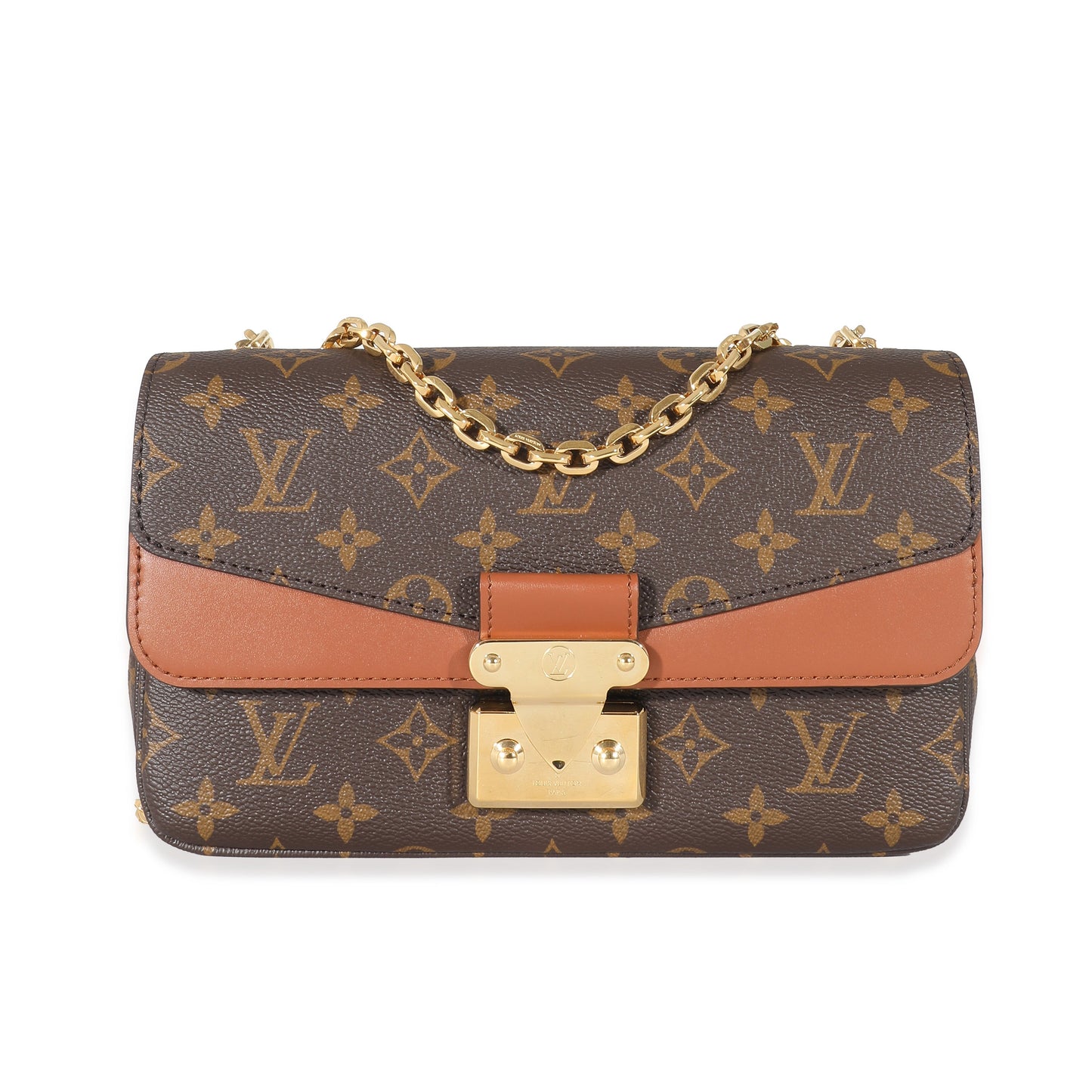 Louis Vuitton Caramel Marceau Monogram Canvas Handbag