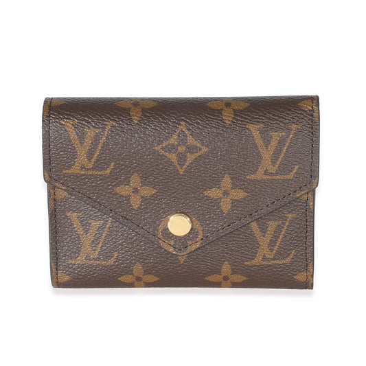 Louis Vuitton Victorine Monogram Canvas Wallet Case