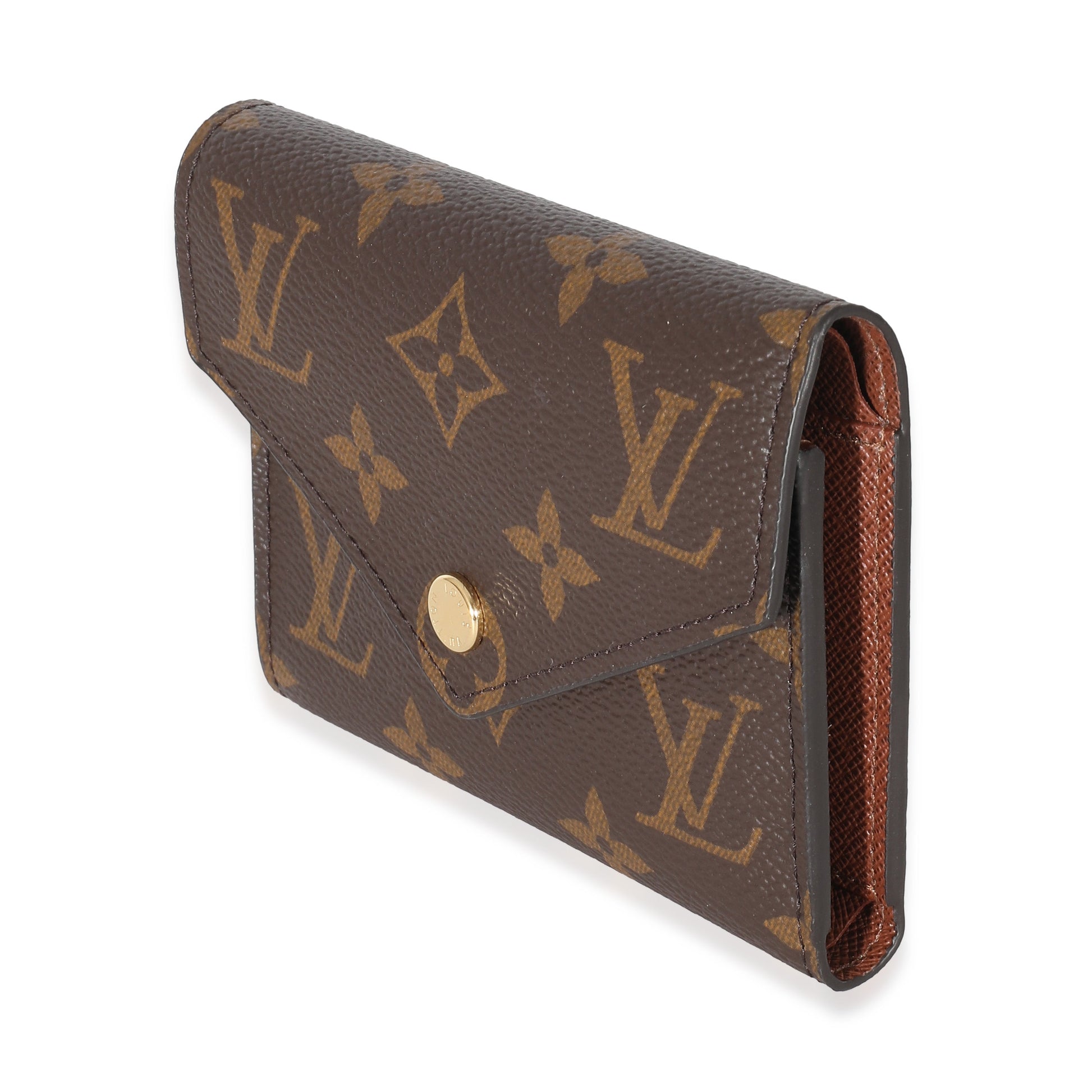 Louis Vuitton Victorine Monogram Canvas Wallet Case