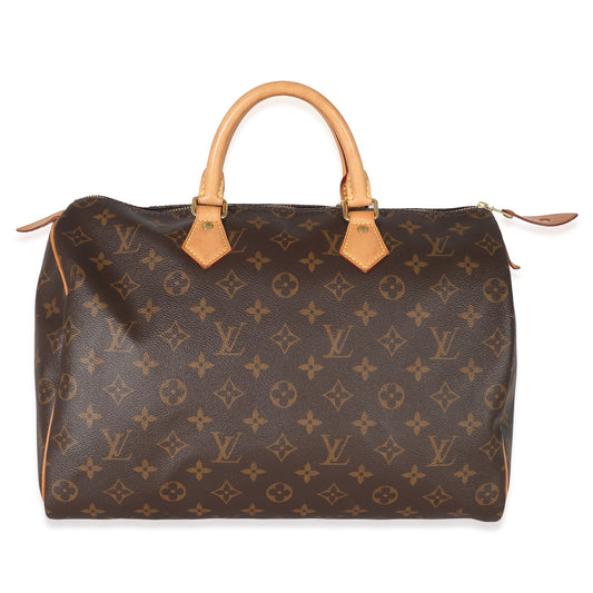 Louis Vuitton Speedy 35 Monogram Canvas Handbag 6