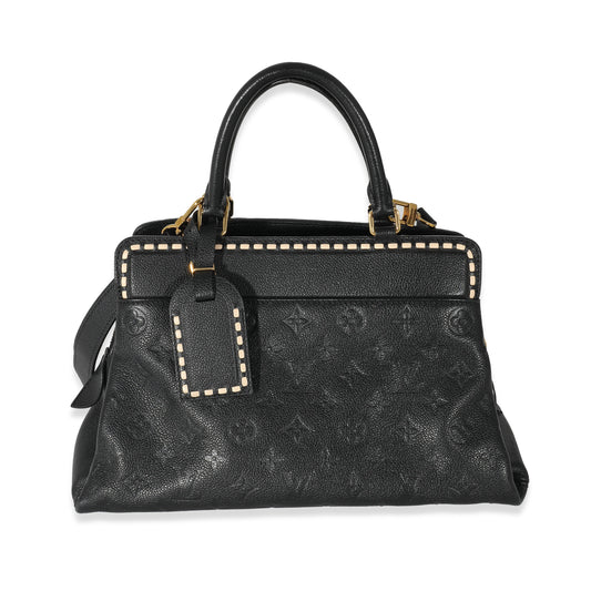 Louis Vuitton Empreinte Vosges MM Monogram Black Handbag