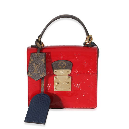Louis Vuitton Scarlet Vernis Epi Spring Street Monogram Canvas Jewelry