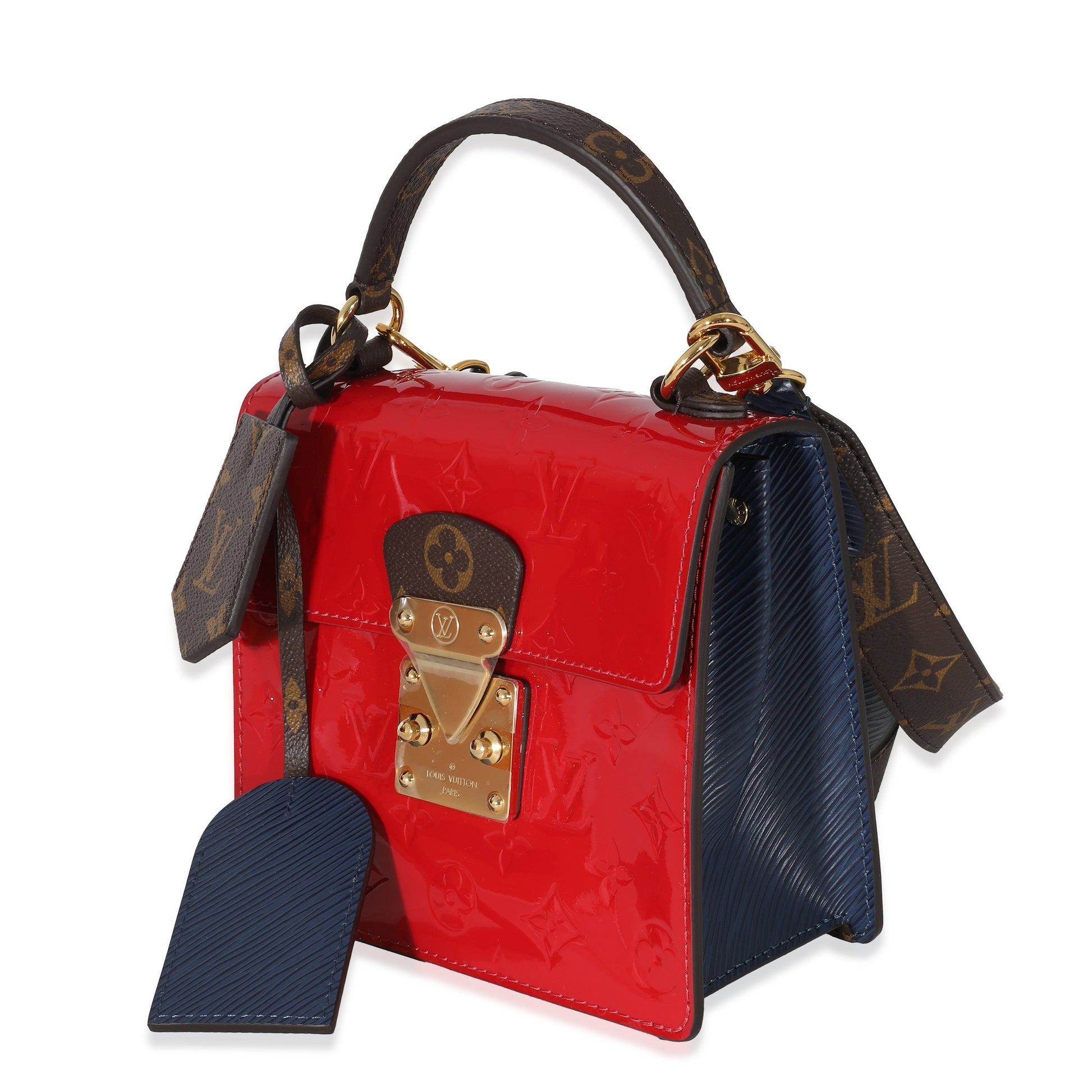 Louis Vuitton Scarlet Vernis Epi Spring Street Monogram Canvas Jewelry