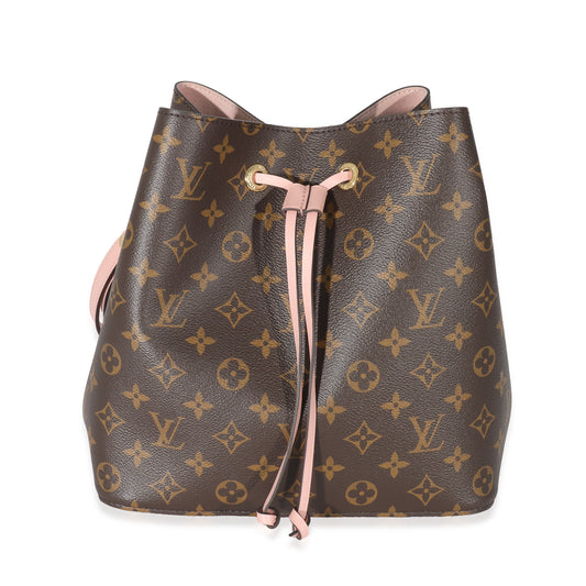 Louis Vuitton Rose Poudre NéoNoé MM Monogram Canvas Handbag