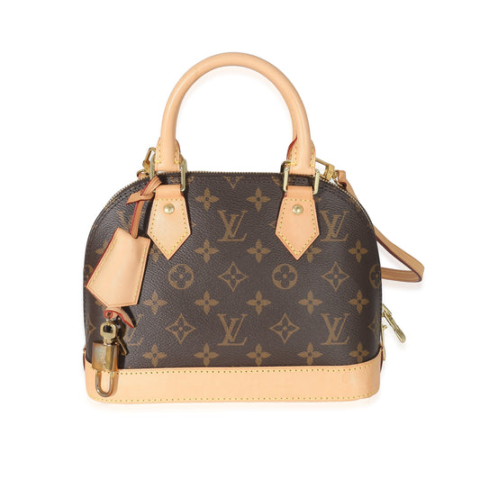 Louis Vuitton Alma BB Monogram Canvas Handbag 7