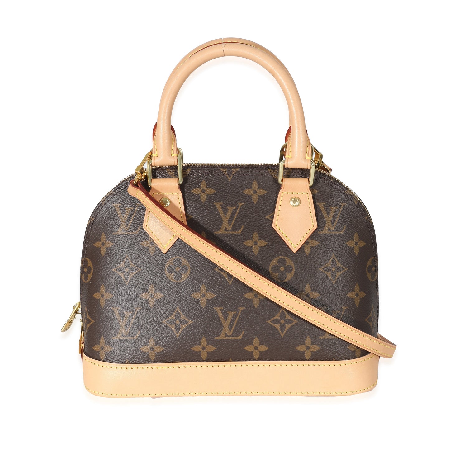 Louis Vuitton Alma BB Monogram Canvas Handbag 7