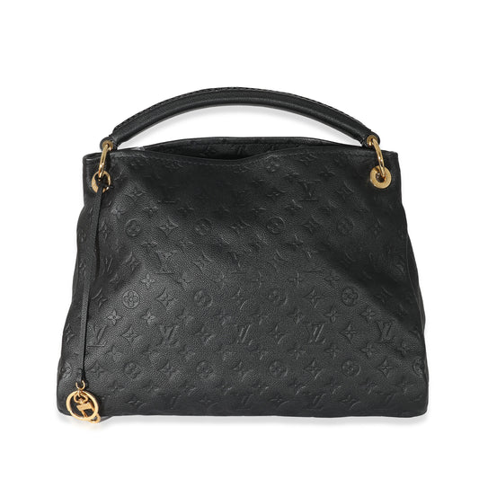 Louis Vuitton Empreinte Artsy MM Monogram Black Handbag 5